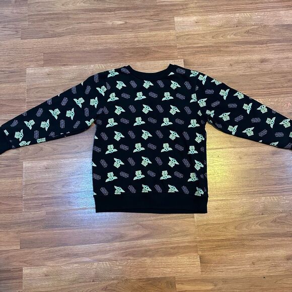 Star Wars Grogu Print Sweatshirt | Youth Size Large - Picture 2 of 7